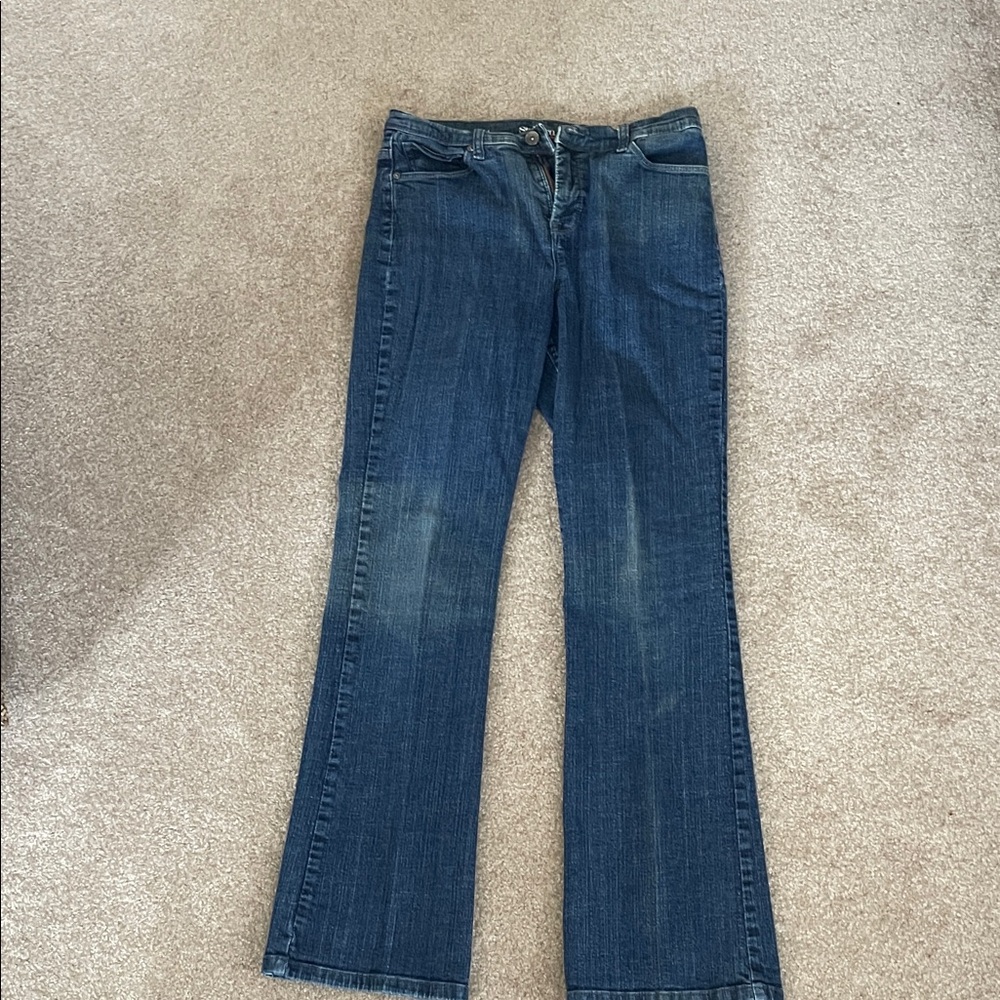 Style & Co. Dark Blue Flare Jeans
